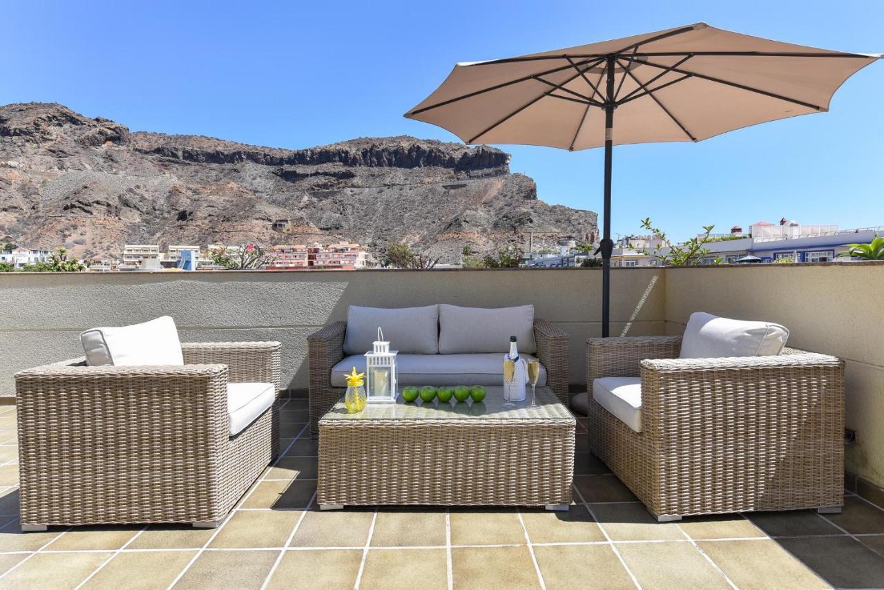 푸에르토 데 모간 Penthouse Daniela In Puerto Mogan IX 아파트 외부 사진